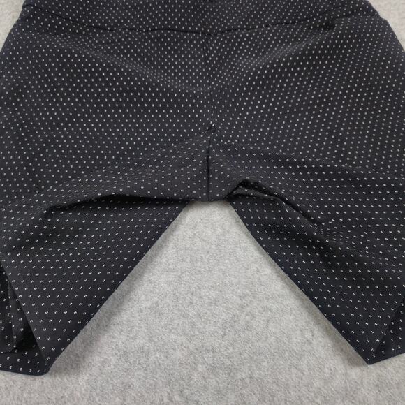 Hilary Radley Shorts Womens XL Black Polka Dot Pull On Bermuda Length - Picture 3 of 10